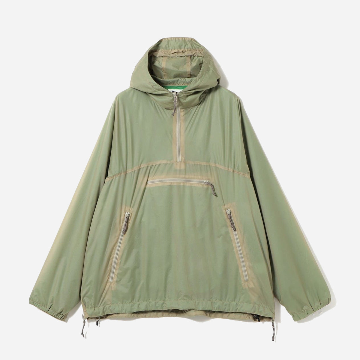 Pilgrim Surf + Supply PIKE RIPSTOP ANORAK - SAGE - The Great Divide