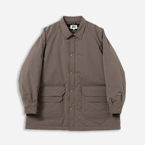 Pilgrim Surf + Supply - HAYDEN THERMAL LINED WORK COAT - DRIFTWOOD -  - Main Front View