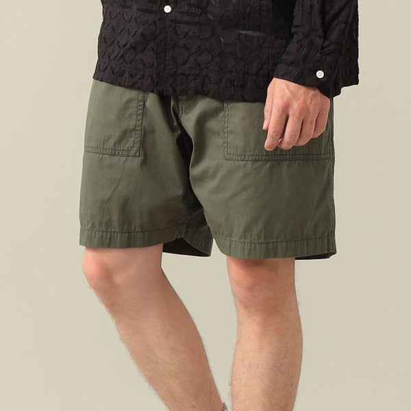 SALATHE CORDURA BAKER SHORT - OLIVE