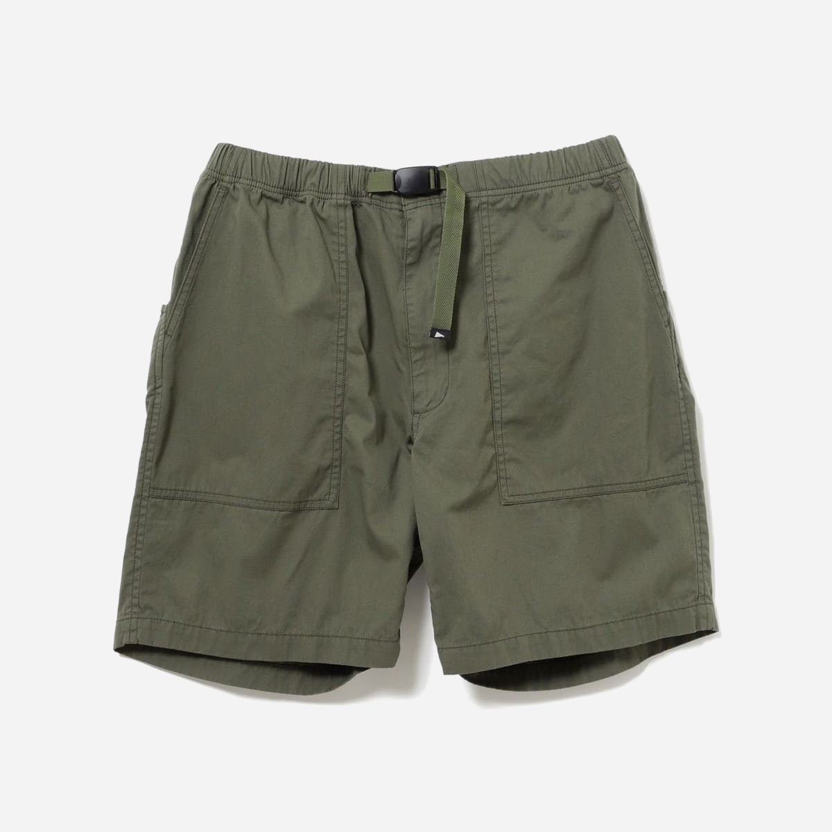 Pilgrim Surf + Supply SALATHE CORDURA BAKER SHORT - OLIVE - The