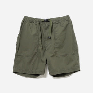 Pilgrim Surf + Supply - SALATHE CORDURA BAKER SHORT - OLIVE -  - Main Front View