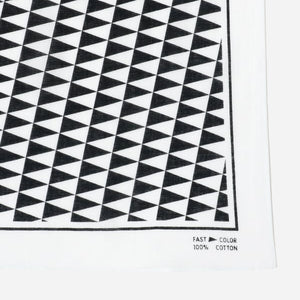 Pilgrim Surf + Supply - PENNANT CHECK BANDANA - WHITE -  - Alternative View 1