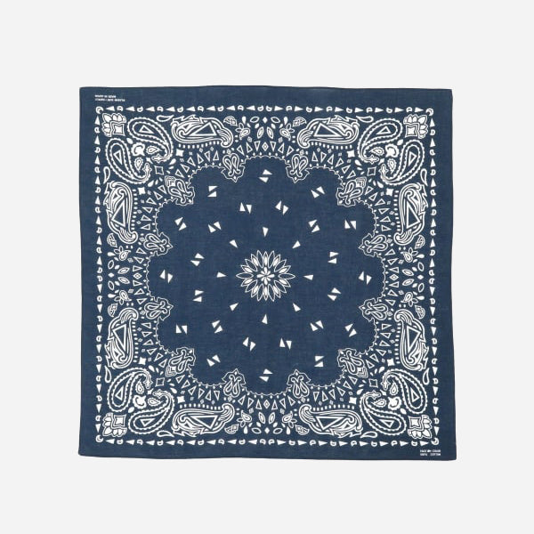 PAISLEY BANDANA - NAVY
