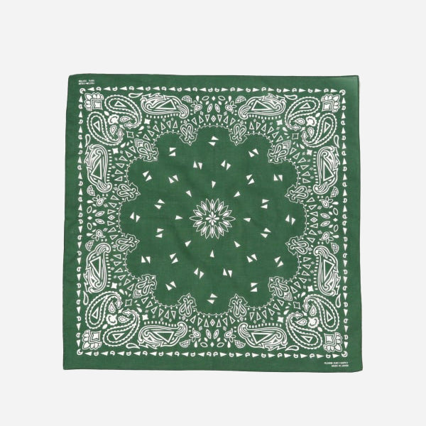 PAISLEY BANDANA - GREEN