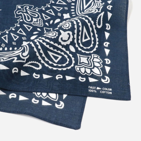 PAISLEY BANDANA - NAVY