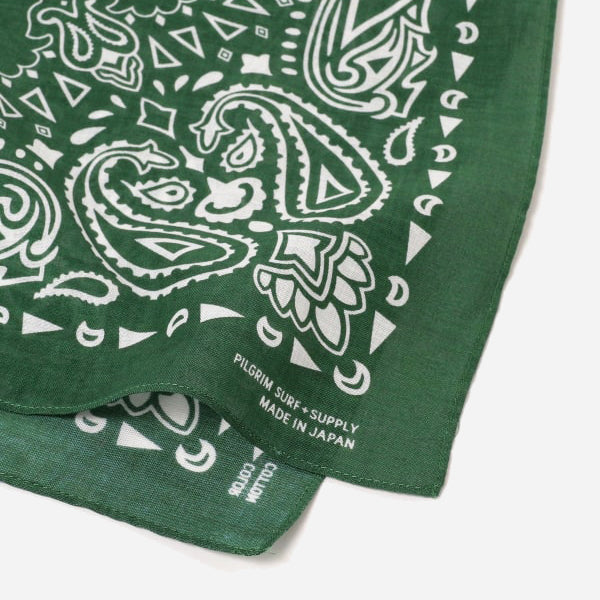 PAISLEY BANDANA - GREEN