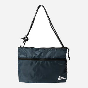 Pilgrim Surf + Supply - RIPSTOP SACOCHE BAG - NAVY -  - Main Front View