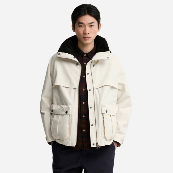 Barbour Ursula Wading Hooded Jacket - Fog