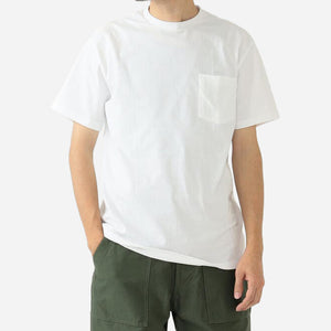 Beams+ - TWO PACK POCKET T-SHIRTS - WHITE -  - Alternative View 1