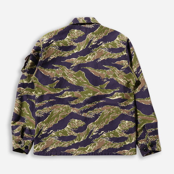 MIL SHIRT JACKET - CAMO TIGER STRIPE