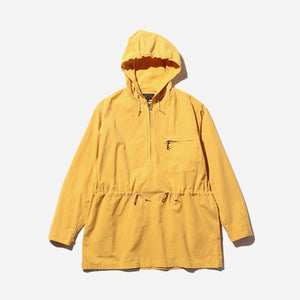 Beams+ - POP OVER GARMENT DYE ANORAK - MANGO -  - Main Front View