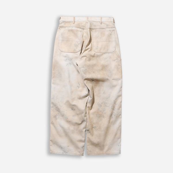 PAINTER TWISTED HARD OXFORD LINED PANT - CEMENT