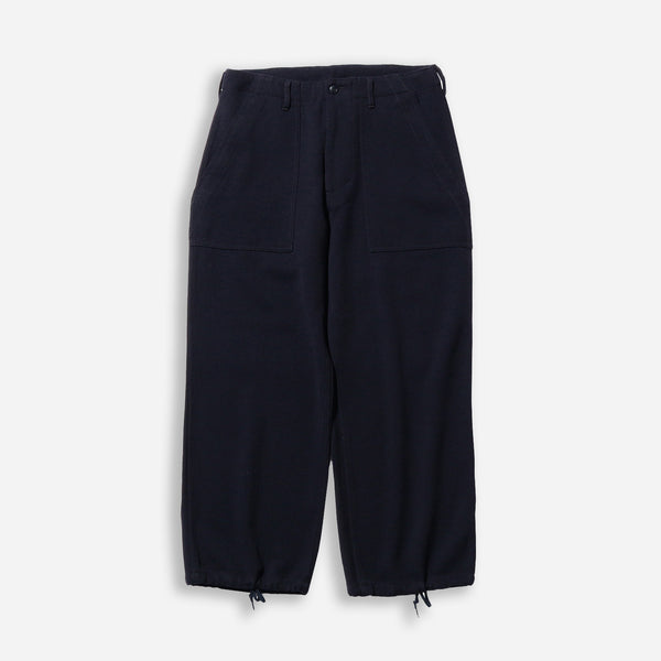 KERSEY WOOL UTILITY PANT - NAVY