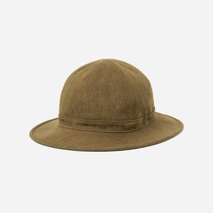 Beams+ - MIL DENIM JUNGLE HAT - BROWN -  - Main Front View