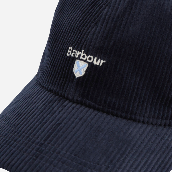 Barbour Preston Cord Cap - Navy