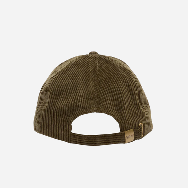 Barbour Preston Cord Cap - Olive