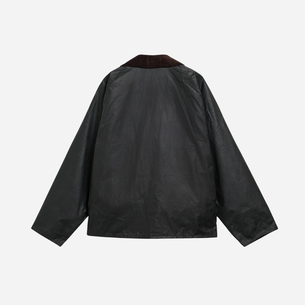 Barbour Transport Wax Jacket - Sage Olive