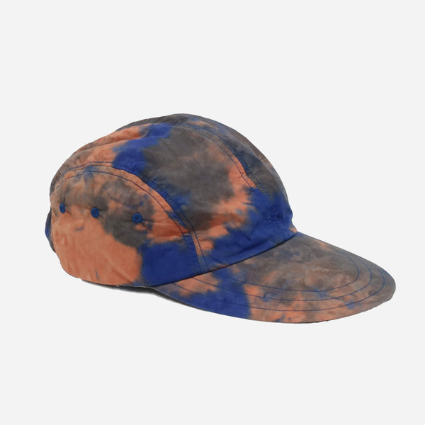 TIE-DYE DECKBILL FISHING CAP  - BLUE