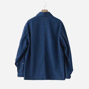 Rough Side - UTILITY WORK JACKET - INDIGO BLUE -  - Alternative View 1