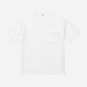 United Athle - 9.1 oz RELAXED POCKET T-SHIRT - WHITE -  - Main Front View
