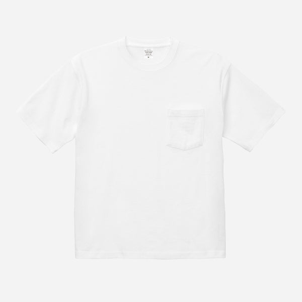 9.1 oz RELAXED POCKET T-SHIRT - WHITE