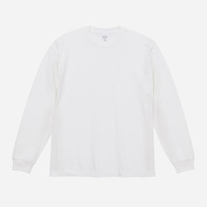 United Athle - 9.1 OZ RELAXED LONG SLEEVE T-SHIRT - WHITE -  - Main Front View