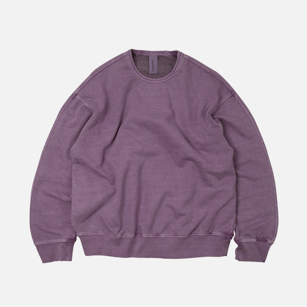 Frizmworks OG PIGMENT DYEING SWEATSHIRT - PURPLE - The Great Divide Frizmworks OG PIGMENT DYEING SWEATSHIRT - PURPLE - The Great Divide