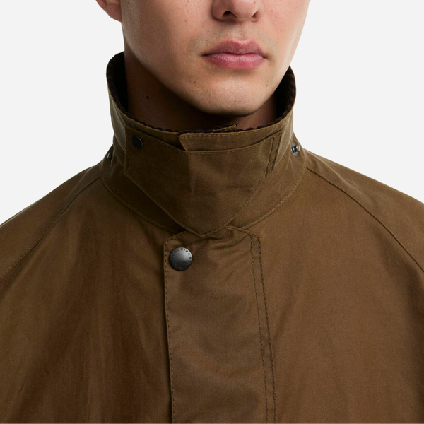 Barbour Transport Wax Jacket- Sand