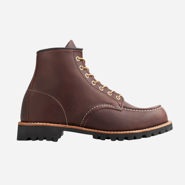 Red Wing 8146 Roughneck Moc Toe Boots - Briar Oil Slick
