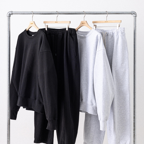 Anglan Steady Sweat Balloon Pants - Black
