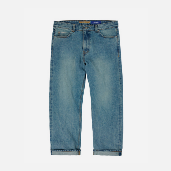 OG SELVEDGE REGULAR DENIM JEANS - LIGHT BLUE