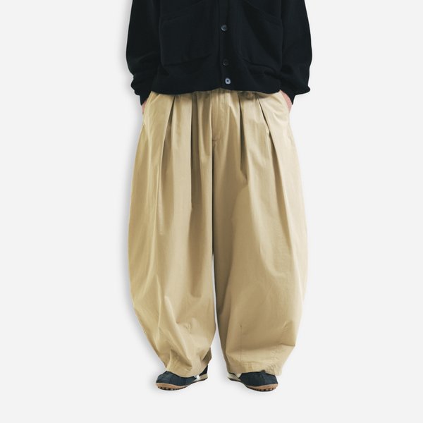 Anglan Essential Easy Balloon Pants - Beige