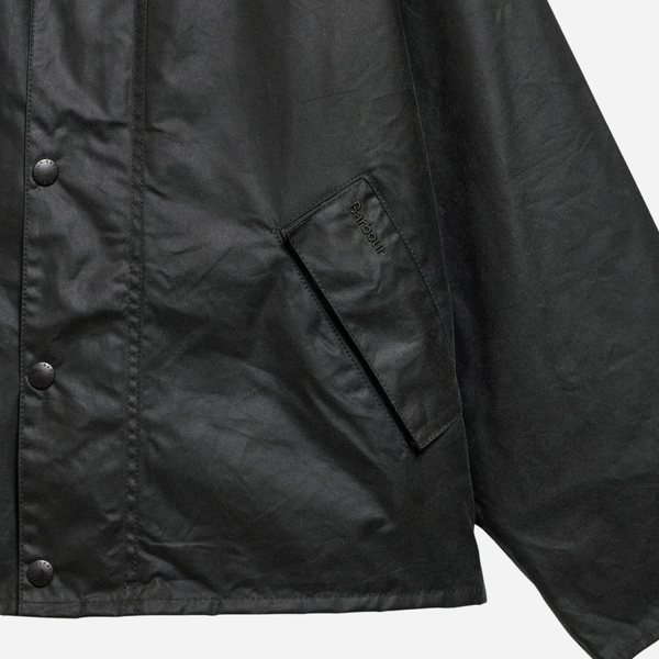 Barbour Transport Wax Jacket - Sage Olive