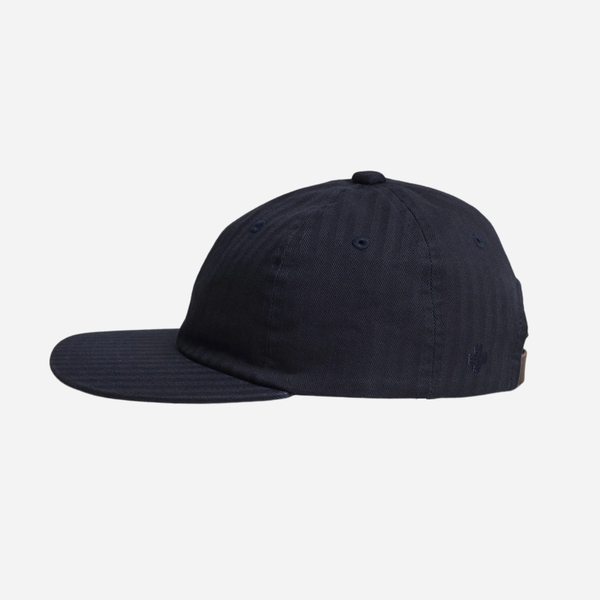 Beams Plus 6 Panel Herringbone - Navy