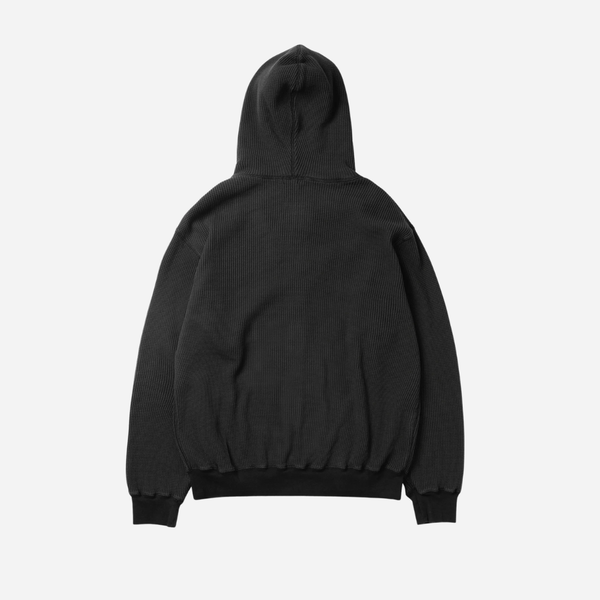 Khakis 2020 Waffle Full Zip Hoodie - Black