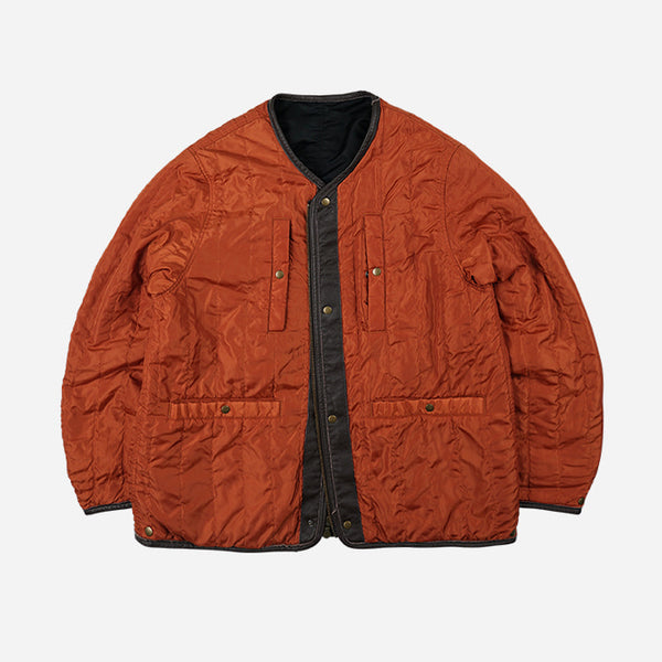 REVERSIBLE MA-1 LINER JACKET - BLACK