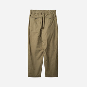 Rough Side - BOX PLEAT RELAXED PANT - KHAKI -  - Alternative View 1