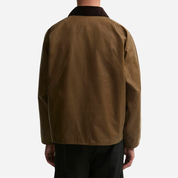 Barbour Transport Wax Jacket- Sand