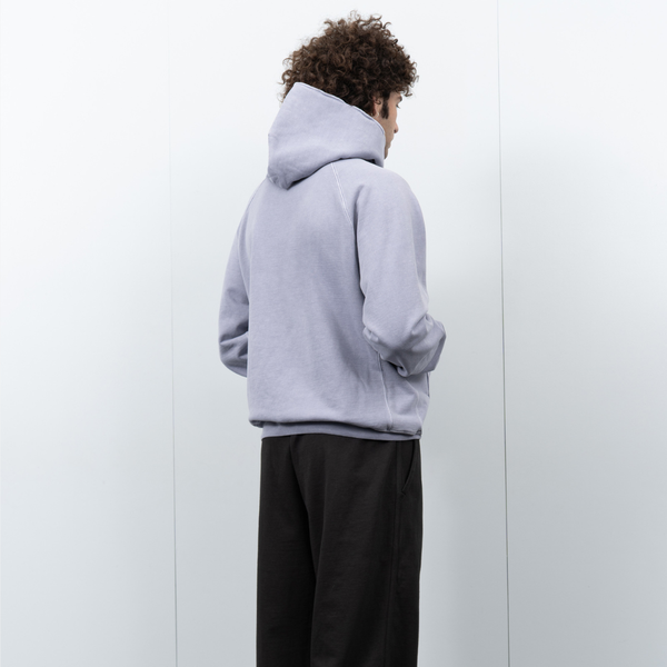 SUPER WEIGHTED HOODIE - LILAC GREY