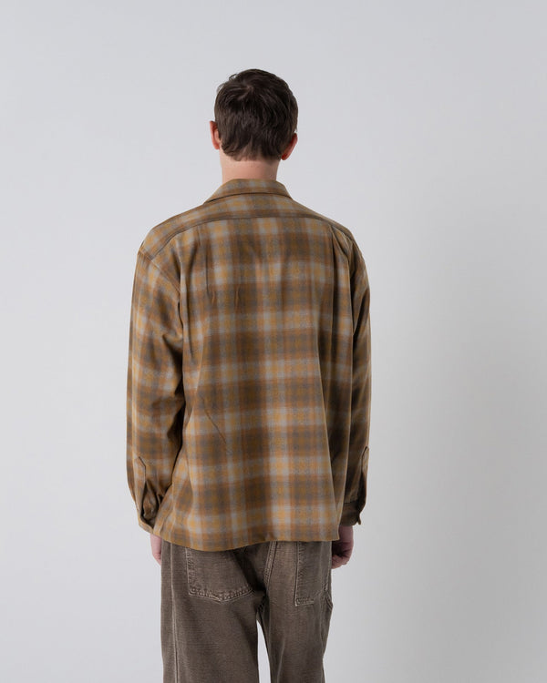 Made for Japan Open Collar Shirt - Birch