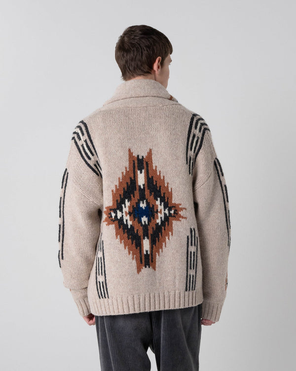 Made for Japan Hand Knit Cardigan - Saltillo Sunset