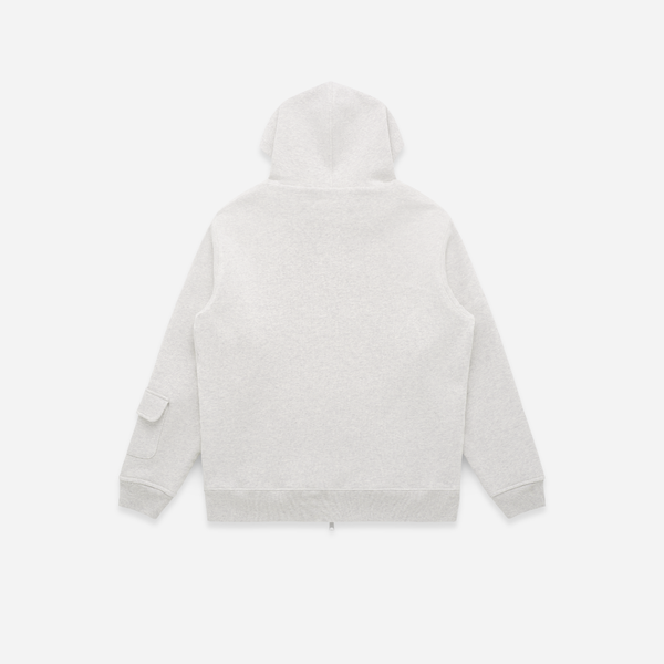 Knickerbocker Metro Waffle Hoodie - Oat Grey