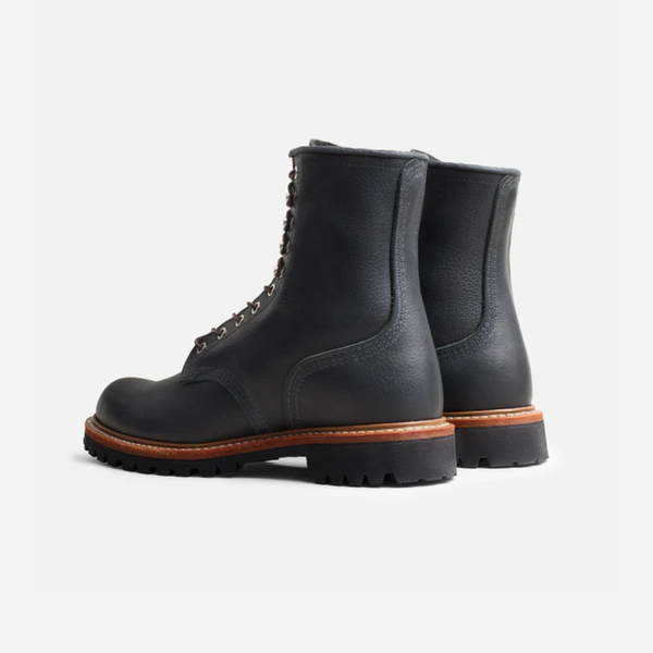 Red Wing 4501 8-Inch Logger Boots - Black Oil Slick