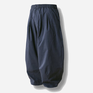 Anglan - ESSENTIAL EASY BALLOON PANTS - NAVY -  - Main Front View