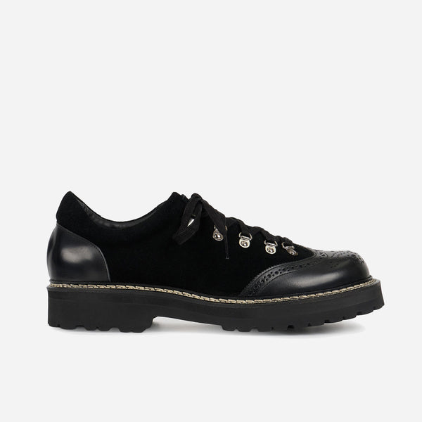 HIGH BOOTS LOW - WINGTIP BLACK