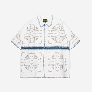 Pendleton - CROCHET SUMMER SHIRT - WHITE -  - Main Front View