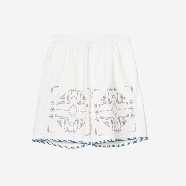 CROCHET EZ SHORTS - WHITE