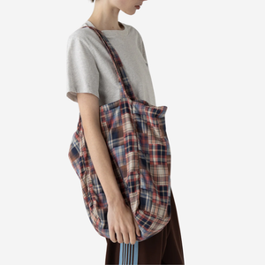 Pendleton - MADRAS CHECKED TOTE BAG - ROSE -  - Alternative View 1