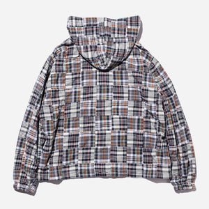 Beams+ - MIL SMOCK PATCHWORK JACKET - NAVY/MULTI -  - Alternative View 1
