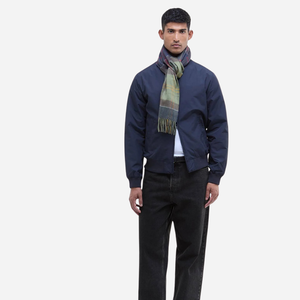 Barbour - Barbour Cashmere Tartan Scarf - Classic -  - Alternative View 1